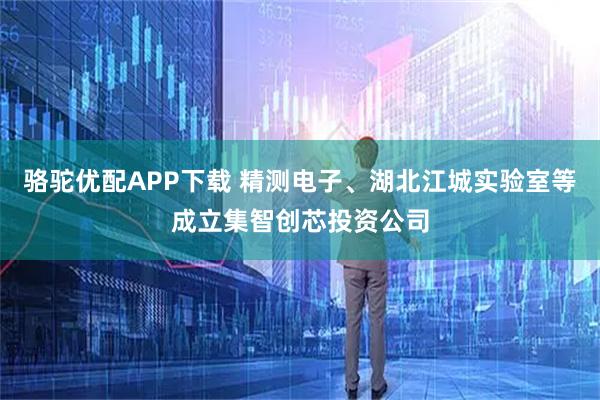 骆驼优配APP下载 精测电子、湖北江城实验室等成立集智创芯投资公司