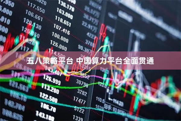 五八策略平台 中国算力平台全面贯通